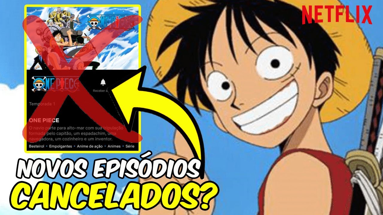 Novos episódios dublados de One Piece ADIADOS #onepiece #anime #netfli