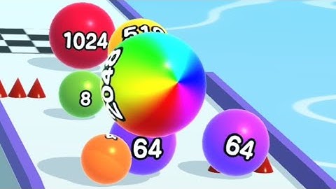 Ball Run 2048 - All Levels Gameplay Android,iOS Level 791-800