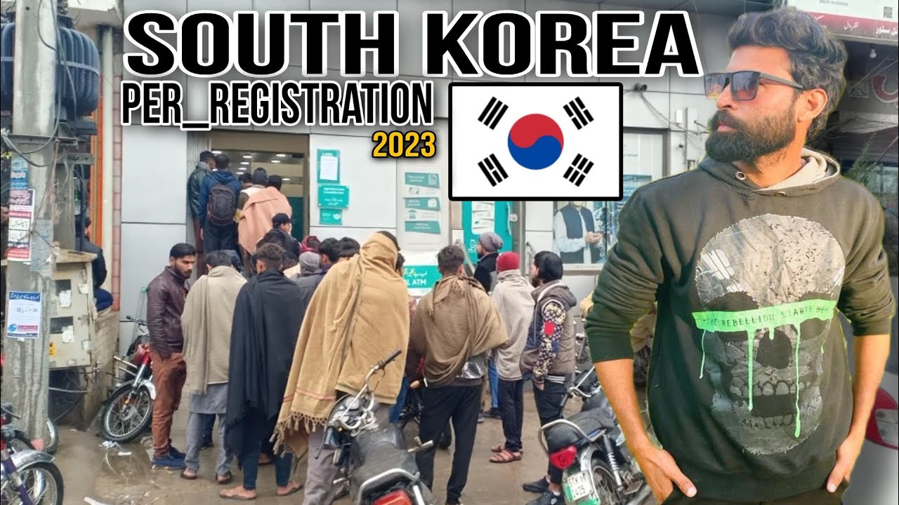 South Korea Ke Liye Apply Kar Diya PreRegistration Form For