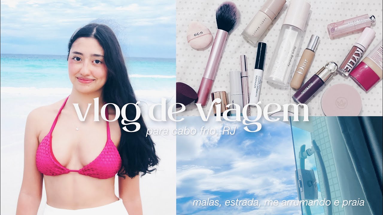 vlog de viagem! indo para a praia:) beach vlog - vlog de férias