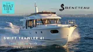 2021 Beneteau Swift Trawler 41  Sea trial with fuel burn and speed test with Dan Jones