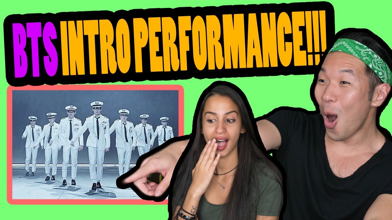 BTS INTRO PERFORMANCE REACTION VIDEO