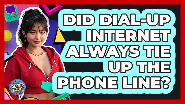 Did Dial-up Internet Always Tie Up The Phone Line? - I'm a 2000s Baby