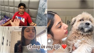 A day in my life ❤️ (shared my skincare routine)