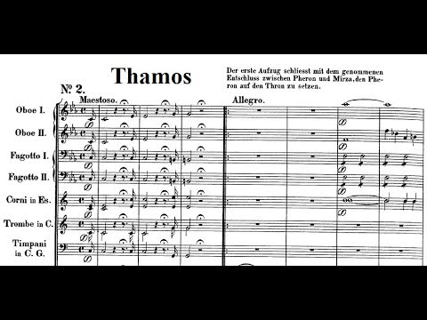 Mozart Thamos King Of Egypt Ballet Music K 345 336a 1779