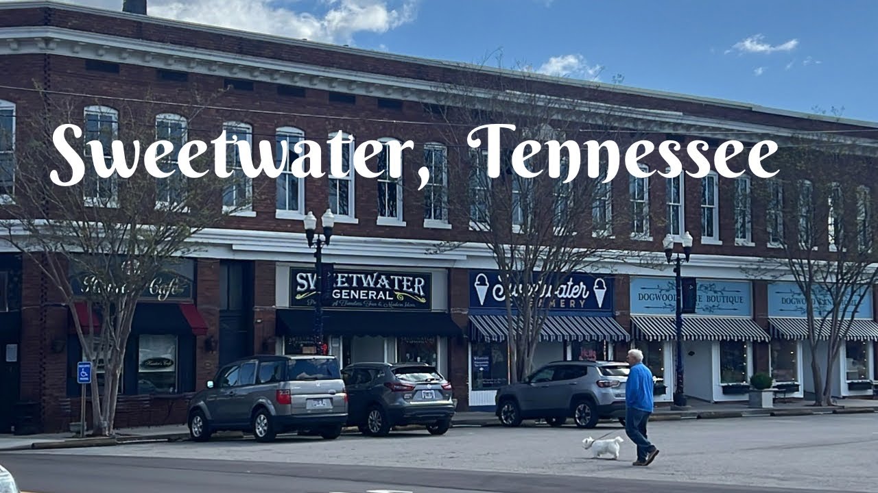 Downtown Sweetwater Tennessee - Beautiful Town - Trying Banana Pudding ...