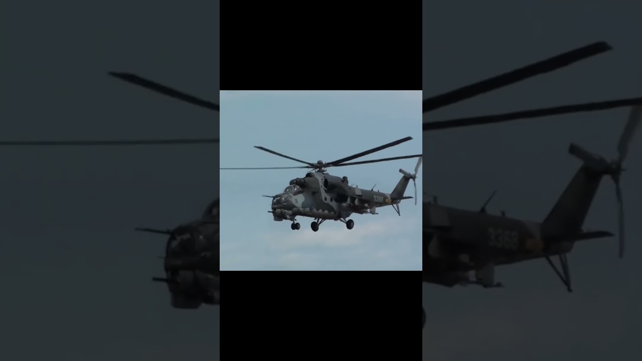 2x MI-24 HIND Attack Helicopter 