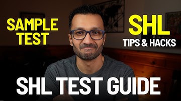 Guide to Ace SHL Test | Tips & Hacks | Sample Questions