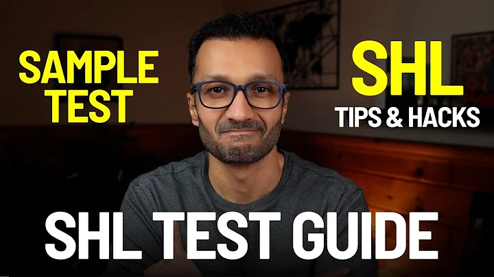 Guide to Ace SHL Test | Tips & Hacks | Sample Questions