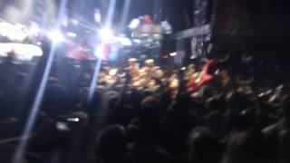 Knotfest 2012 - Sid (from slipknot) Moshing in the crowd!