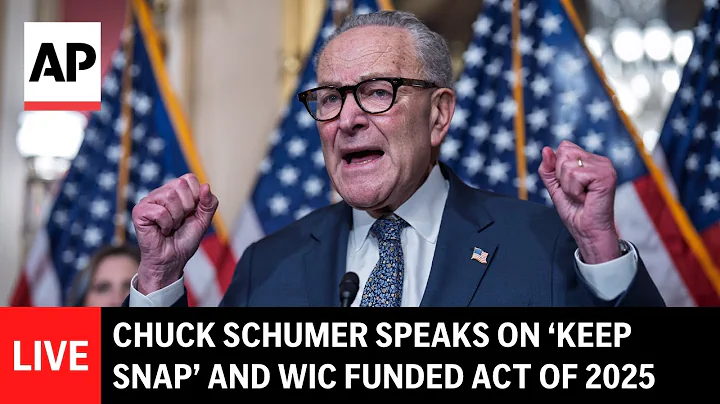LIVE: Chuck Schumer speaks on ‘Keep SNAP’ and WIC Funded Act of 2025