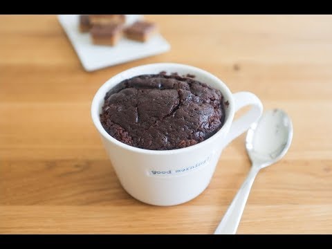 2 Min Mug Brownie | Microwave Chocolate Mug Brownie Recipe