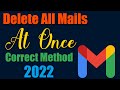 How to delete Gmail messages all at once iphone android