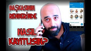 Başkasının Rehberinde Nasıl Kayıtlısın?