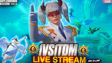 1v1 TDM Live I BGMI Custom Room Live #tdm #bgmi #customroom