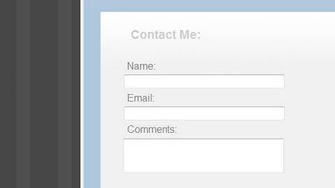 Styling a Simple Form with CSS in Dreamweaver