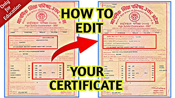 How to Edit Document and Certificate in  PicsArt | Document or Certificate ko edit kaise karen 2024.
