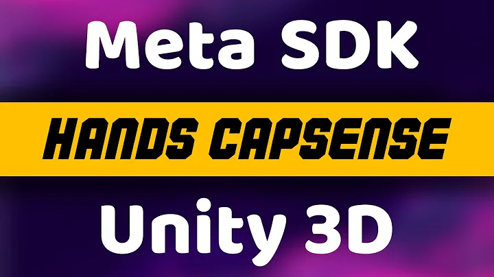 CONTROLLER DRIVEN HANDS ANIMATION aka HANDS CAPSENSE with Meta SDK & Unity3D | Step-By-Step | 2025