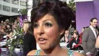 Emmerdales Roxanne Pallet At The 2008 Soap Awards
