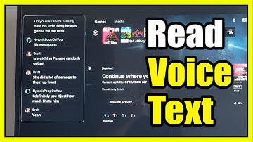 How to Read Voice Chat Text with Transcript on PS5 Console (Fast Tutorial)