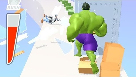 Hulk Muscle Rush - Big Update || (Android ios) All level Gameplay  Walkthrough Part -049