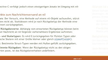 Das Konzept des „Versendens einer Nachricht an nil“ in Objective-C verstehen