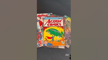 The $5MM USD Comic Book - Action Comics #1 (1938) First Superman Appearance | 10 Facts/ Curiosities