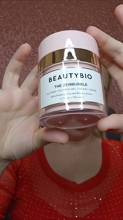 Beautybio Zenbubble Oil Free Gel Cream Moisturizer Oily Skin #gelmoisturizer #oilfreemoisturizer