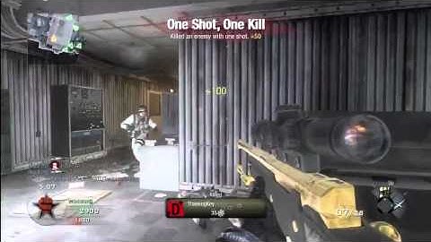 Epic 100% Accuracy 9 Man Streak On Black Ops!!