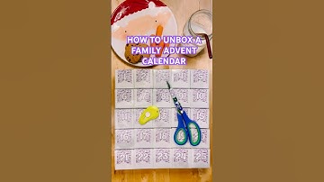 How to Unbox Your Sugar Cube Family Advent Calendar (Tips + Tricks)