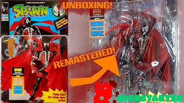 Unboxing the Kickstarter Exclusive Remastered Spawn Figure and Comic!
