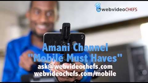 How to make smartphone and iPhone mobile videos - mobile journalism (live presentation)