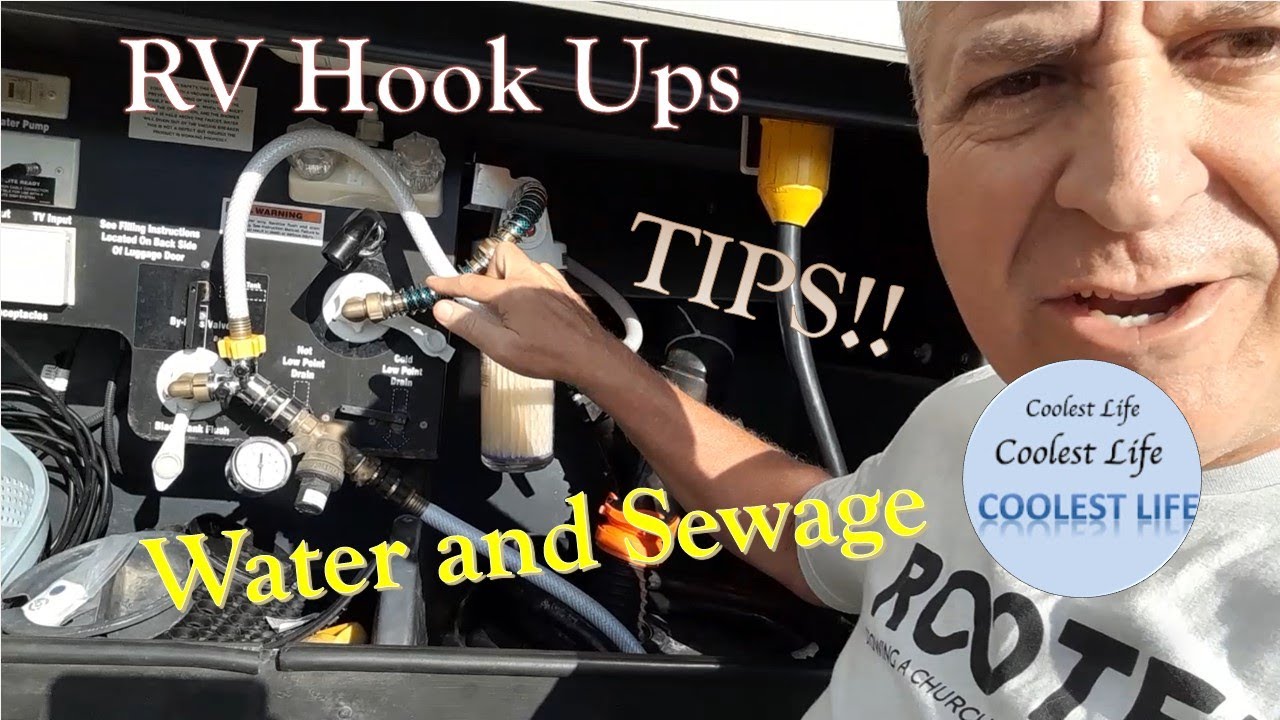 RV DIY Water and Sewer Hook Ups What to buy and how to use... PLUS