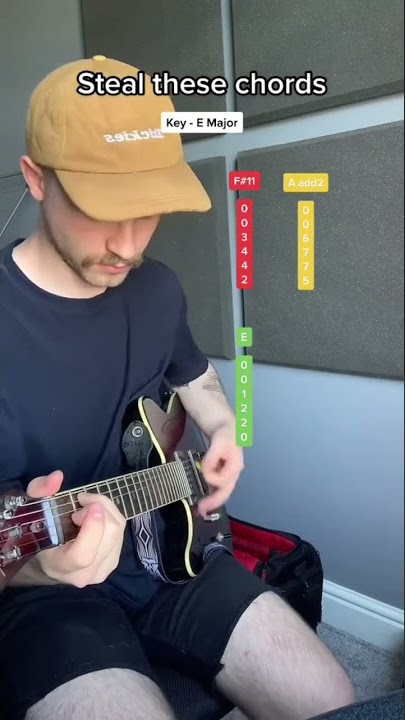 Steal these chords! F#11 - A add2 - E - B add4