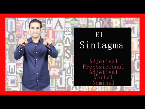 Video: ¿El sintagma tiene plural?