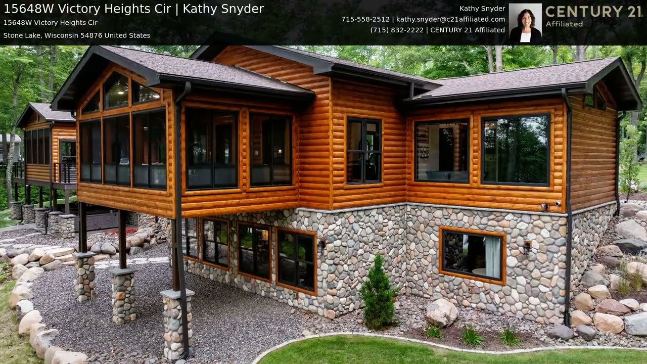 Hayward, Wisconsin Lake Home for Sale | 15648W Victory Heights Cir | Kathy Snyder