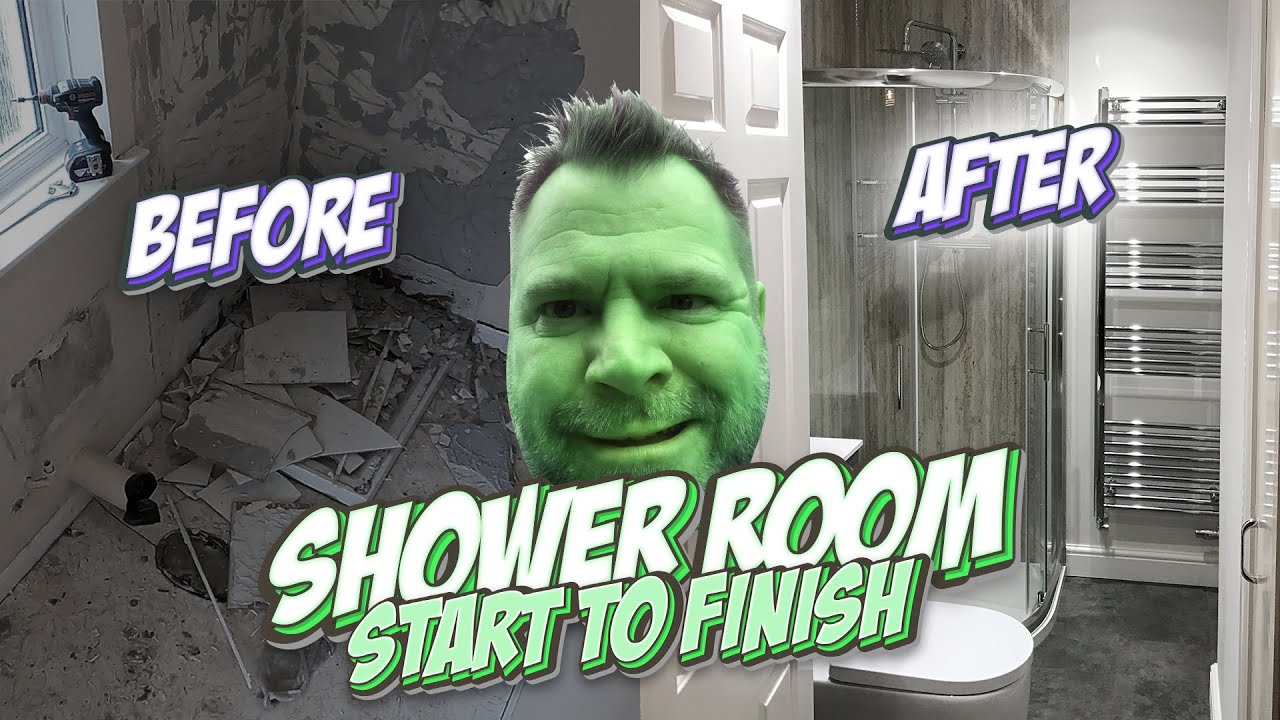 Bathroom Rebuild Time-Lapse - DIY Renovation Start to Finish - - YouTube