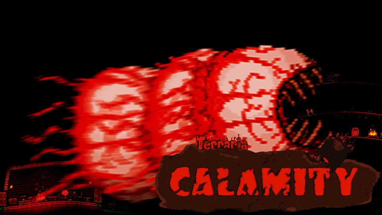 Eye Of Cthulhu In Calamity Revengeance Terraria Youtube - roblox terraria eye of chuthulu music id