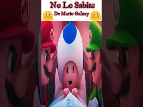 😱 Ni Tu Abuela Sabía Esto De Mario Galaxy #shorts
