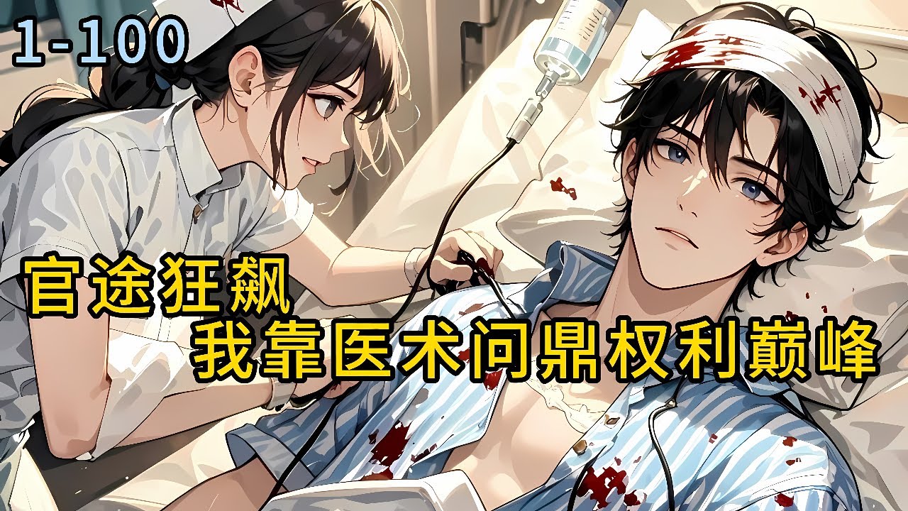 《官途狂飙：我靠医术问鼎权利巅峰》1-100-三年前，出身贫寒的李秋水，从首都医科大学中医专业毕业，为了照顾和医治身患重症的父亲，#小说 #热血#重生  #漫畫#有声小说 #爽文#穿越