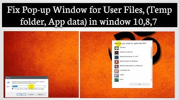 Fix POP-UP window "How do you want to open this file?" in window 10 | 2020