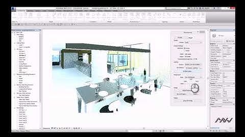 REVIT KIẾN TRÚC NÂNG CAO  - 4.13 Thiết lập thông số Render Nội thất