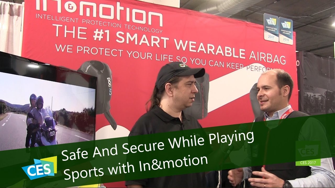 Safe And Secure While Playing Sports with In&motion at CES 2017