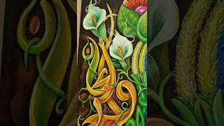 kaligrafi kontemporer murni, untuk lomba MTQ #kaligrafikontemporer #kontemporermurni #art #seni