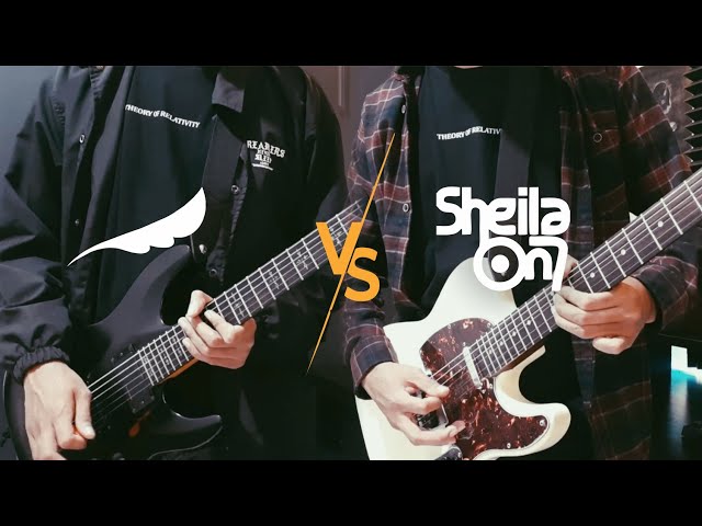 NOAH VS SHEILA ON7 (Guitar Battle) Eross vs Lukman | yang mana lead favorit kalian? 😀 class=