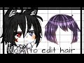 Hướng dẫn edit tóc//by SeYeol// Gacha life Vietnam//
