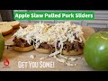 Apple Coleslaw Recipe | Apple Slaw Pulled Pork Sliders