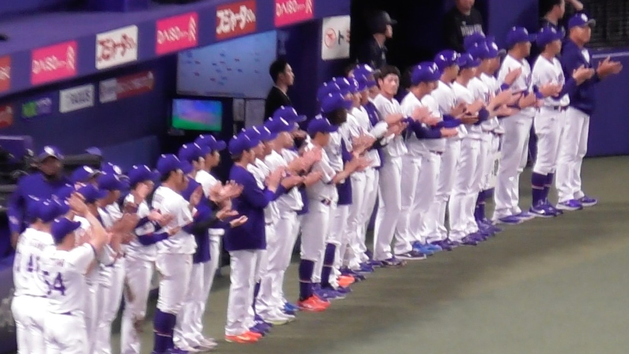 強化試合後 侍ジャパンの健闘を祈るドラゴンズの選手たち 侍ジャパンVS中日ドラゴンズ　2026/02/28