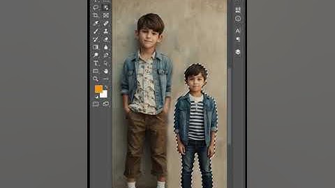 How to make a short person taller with Photoshop?  #photoshop #photoshopeffects #shortsviral