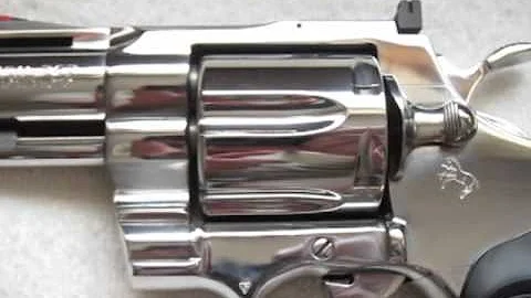 Colt Python .357 Magnum 2 1/2 Inch Bright Stainless Snub Revolver